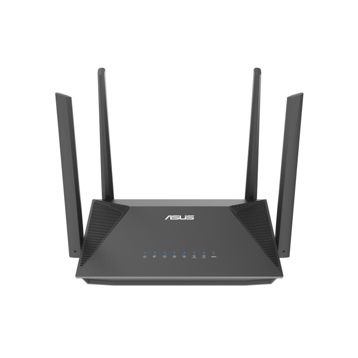 ASUS RT-AX52 Pro AX3000 router inalámbrico Gigabit Ethernet Doble banda (2,4 GHz / 5 GHz) Negro