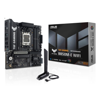 ASUS TUF GAMING B850M-E WIFI AMD B850 Zócalo AM5 micro ATX Placa Base