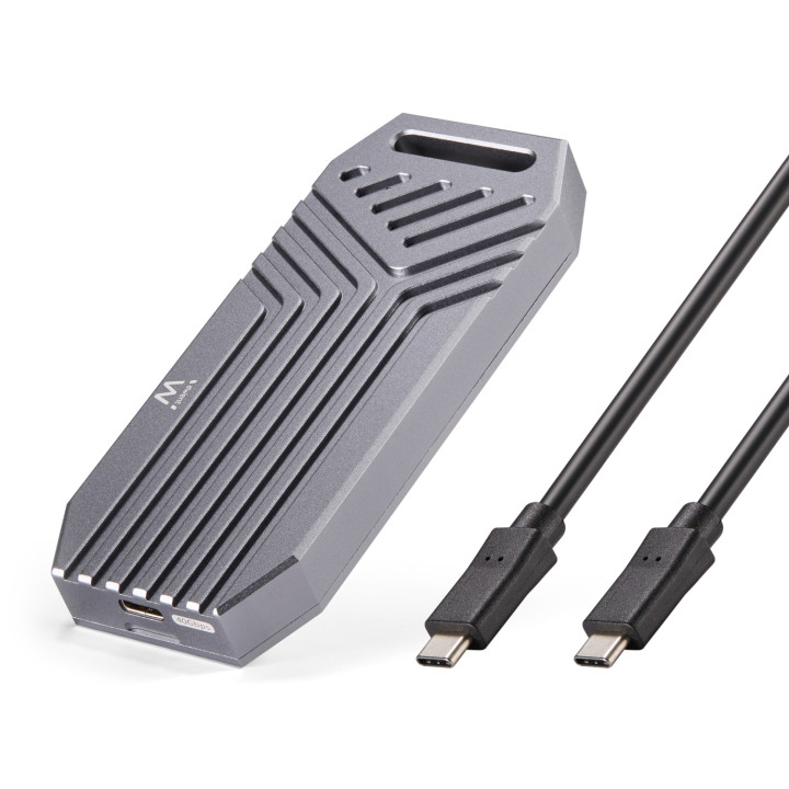 Ewent EW7062 caja para disco duro externo Caja externa para unidad de estado sólido (SSD) Gris Oscuro