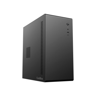 CoolBox CAJA MATX M640C USB-C 3.2 GEN1 FULLMETAL BASIC500GR 500W + 1 VENT. 90MM