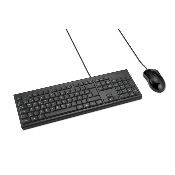 Kensington Kit de teclado y ratón con cable KM100 EQ