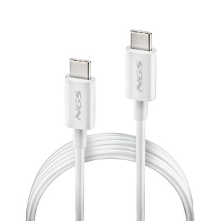 NGS ZYRO 60W-1 cable USB USB 2.0 1 m USB C Blanco