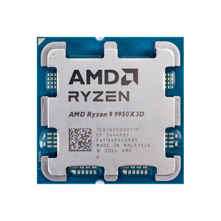 AMD Ryzen 9 9950X3D procesador 4,3 GHz 144 MB L2 & L3 Bandeja