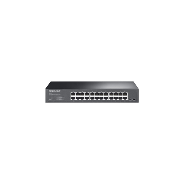 Mercusys MS124GS switch Gigabit Ethernet (10/100/1000) Negro