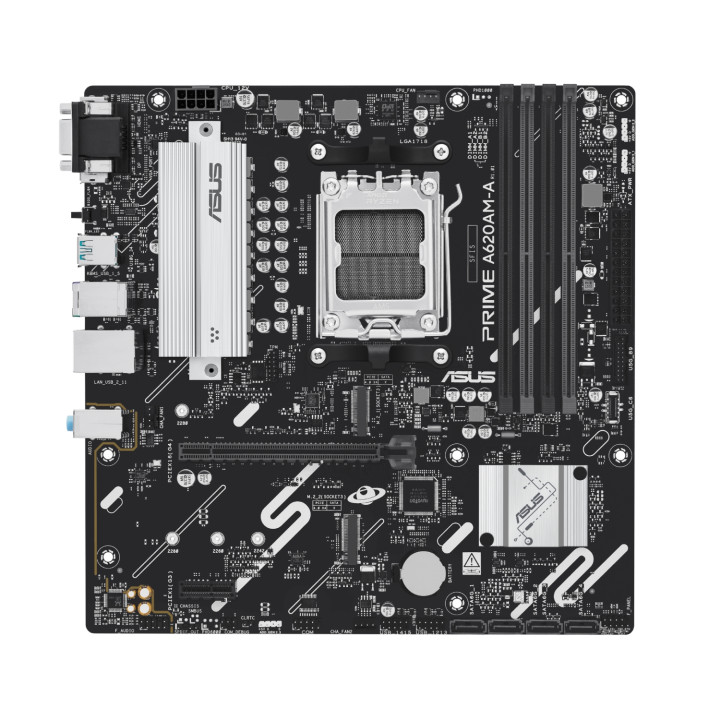 ASUS PRIME A620AM-A-CSM AMD A620A Zócalo AM5 micro ATX Placa Base
