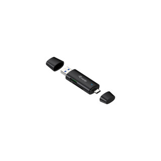Equip 245462 lector de tarjeta USB 3.2 Gen 1 (3.1 Gen 1) Type-A/Type-C Negro
