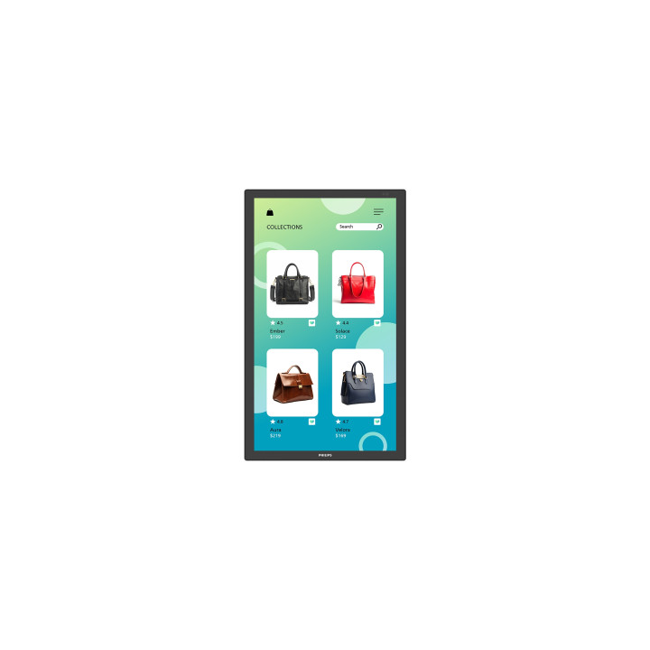 Philips 3000 series 32BDL3751T/00 pantalla de señalización Panel plano interactivo 80 cm (31.5") LCD Wifi 350 cd / m²...