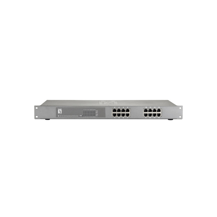 LevelOne FEP-1612W380 switch Fast Ethernet (10/100) Energía sobre Ethernet (PoE) Gris