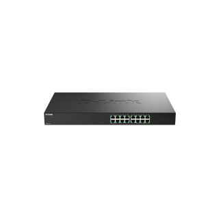 D-Link DMS-1016 No administrado L2+ 2.5G Ethernet (100/1000/2500) Negro