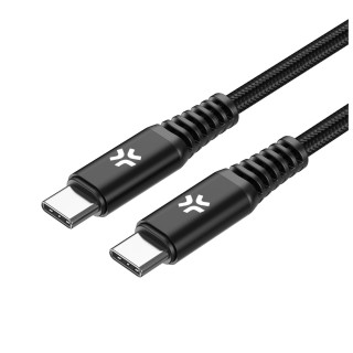 Celly USBCUSBC100WBK cable USB 2 m USB C Negro