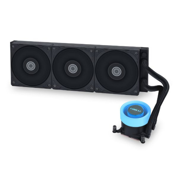 Lian Li GA II LITE Procesador Kit de refrigeración líquida 12 cm Negro