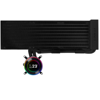 Lian Li GA II Hydroshift II LCD-C 360N Carcasa del ordenador Sistema de refrigeración líquida todo en uno Negro