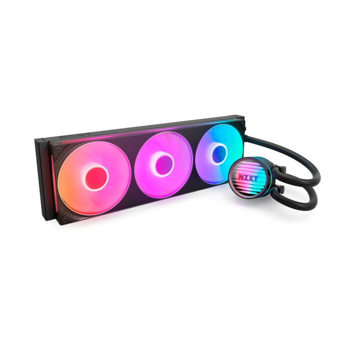 NZXT Kraken Core 360 RGB Procesador Kit de refrigeración líquida 12 cm Negro 1 pieza(s)