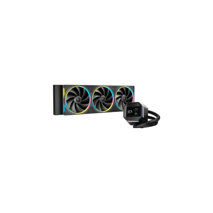 DeepCool LM360 Procesador Kit de refrigeración líquida 12 cm Negro 1 pieza(s)