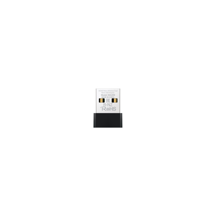 Mercusys MA20N adaptador y tarjeta de red WLAN 650 Mbit/s