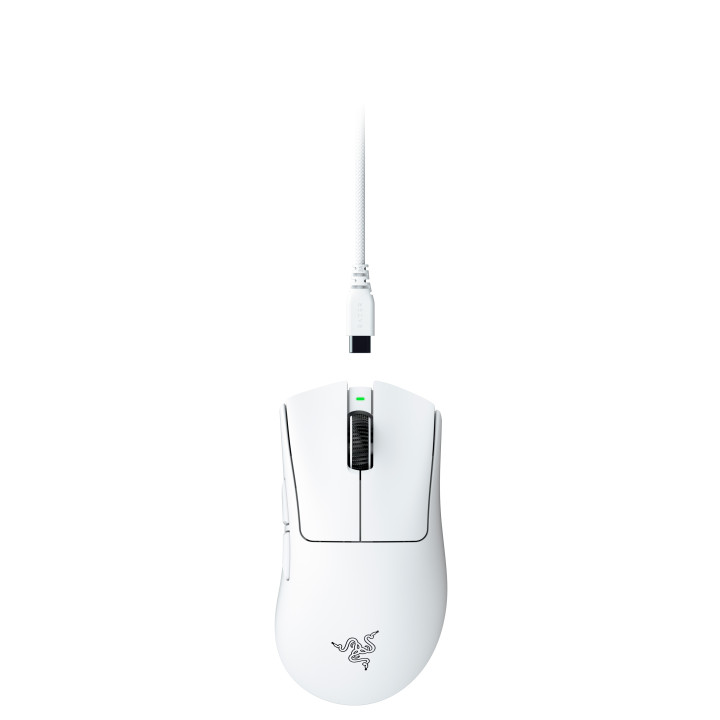 Razer DeathAdder V4 Pro ratón Juego mano derecha RF Wireless + USB Type-A Óptico 45000 DPI
