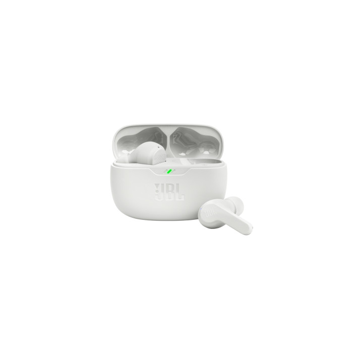 JBL Wave Beam Auriculares True Wireless Stereo (TWS) Dentro de oído Llamadas/Música/Deporte/Uso diario Bluetooth Blanco