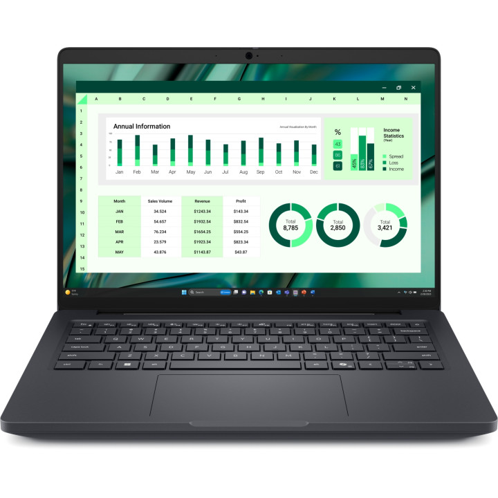 DELL Pro Max 14 MC14250 Intel Core Ultra 7 265H Estación de trabajo móvil 35,6 cm (14") Full HD+ 16 GB LPDDR5x-SDRAM...