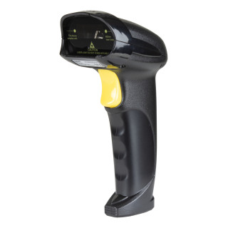 iggual L1DBT-G-AX Lector de códigos de barras portátil 1D Laser Negro