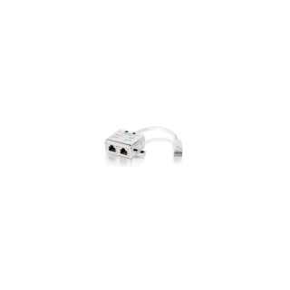 ADAPTADOR RJ45 M A 2X RJ45 H CAT5e EQUIP 127603