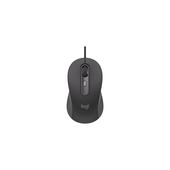Logitech Signature Wired M520 for Business ratón Oficina Ambidextro USB Tipo C Óptico 4000 DPI
