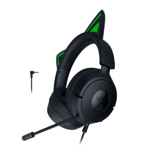 Razer Kraken Kitty V3 X Auriculares Alámbrico Diadema Juego USB tipo A Negro
