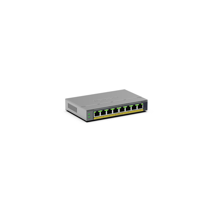 NETGEAR GS108EP Gestionado L2/L3 Gigabit Ethernet (10/100/1000) Gris