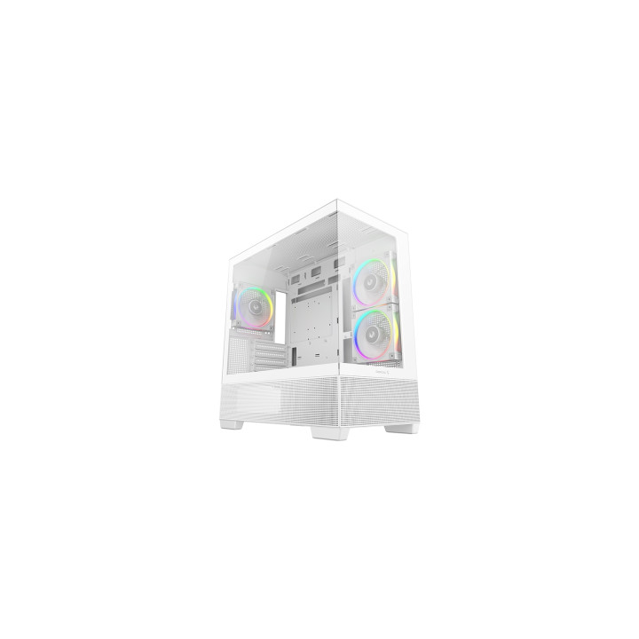 DeepCool CG380 3F WH Midi Tower Blanco