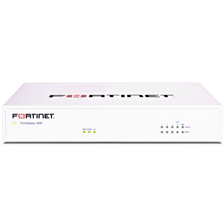 Fortinet FortiGate-40F cortafuegos (hardware) Escritorio 5 Gbit/s