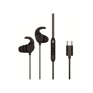 Conceptronic BRENDAN05B auricular y casco Auriculares Alámbrico gancho de oreja, Dentro de oído Llamadas/Música USB...