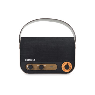 Aiwa RBTU-600 altavoz portátil o de fiesta Altavoz monofónico portátil Beige, Negro 5 W