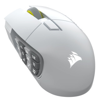 Corsair SCIMITAR ELITE WIRELESS SE ratón Juego mano derecha RF Wireless + Bluetooth Óptico 33000 DPI