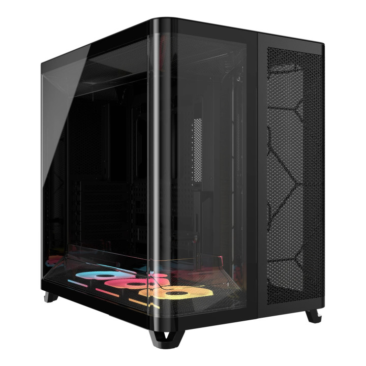 Corsair AIR 5400 LX-R RGB iCUE LINK Midi Tower Negro