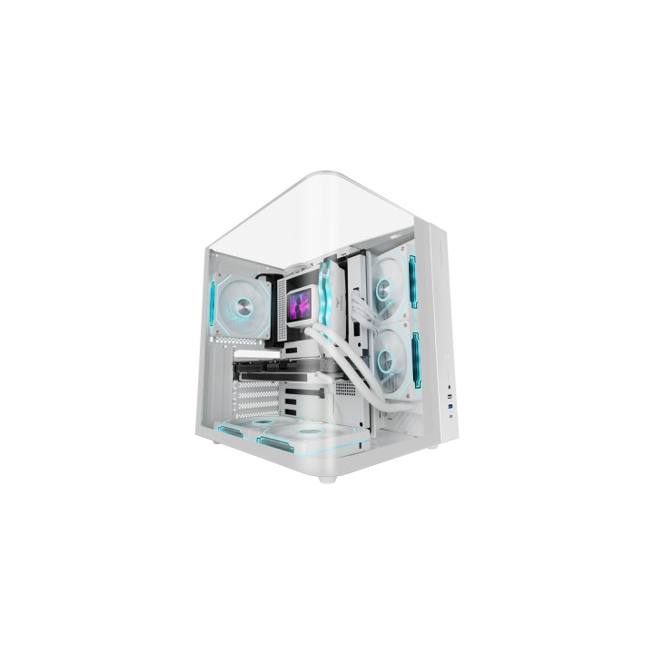 Mars Gaming MC-INFINIOLITEW Midi Tower Blanco