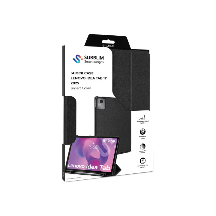 SUBBLIM SUBCST-5SC160 funda para tablet 27,9 cm (11") Folio Negro