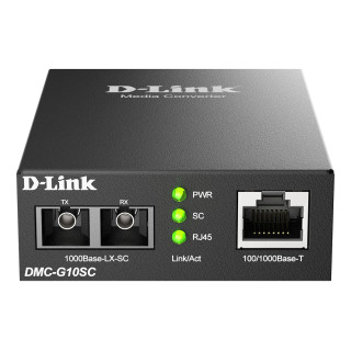 D-Link DMC-G10SC/E convertidor de medio 1000 Mbit/s Monomodo