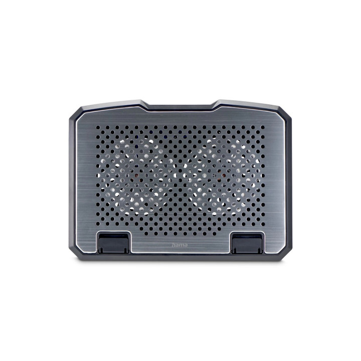 Hama Aluminium almohadilla fría 39,6 cm (15.6") Negro