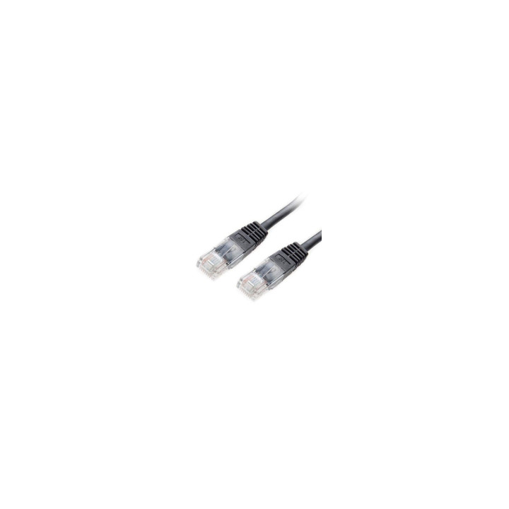 LATIGUILLO RJ45 CAT-6 UTP 0.50MT EQUIP NEGRO 625457
