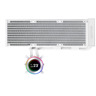 Lian Li GA II Hydroshift II LCD-C 360N Procesador Sistema de refrigeración líquida todo en uno Blanco