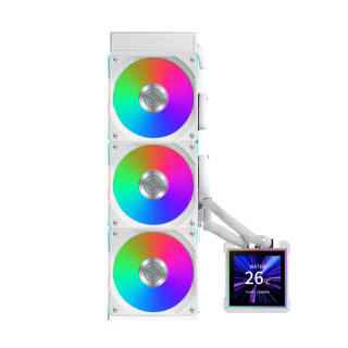 Lian Li HydroShift II LCD-S 360 CL Procesador Kit de refrigeración líquida 12 cm Blanco 1 pieza(s)