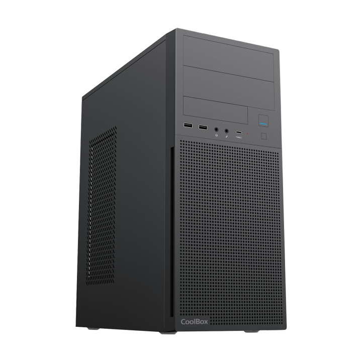 CoolBox CAJA ATX A780 USB-C 3.2 GEN1 FTE.500W FORCE BR-500 80+BRONCE