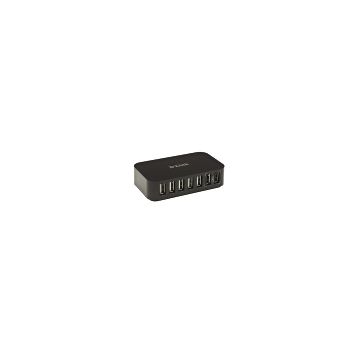 HUB D-LINK USB 2.0 7 PUERTOS NEGRO DUB-H7