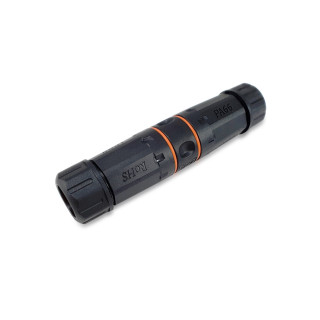 Equip 221162 cambiador de género para cable RJ-45 Negro, Naranja
