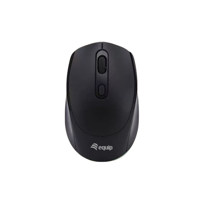 Equip 245122 ratón Universal Ambidextro RF inalámbrico Óptico 1600 DPI