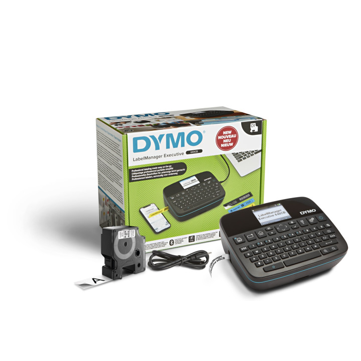 DYMO LabelManager LabelWriter 640CB Portable & Rechargeable Label Maker with Dual Connectivity - 2197370 impresora de...