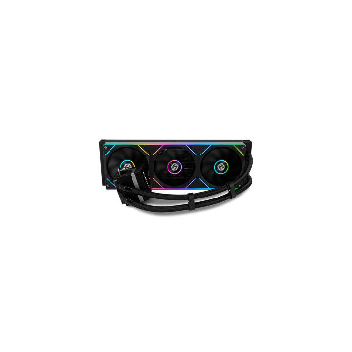 NOX Hummer M-360 LCD|Kit RL Magnético ARGB Negro