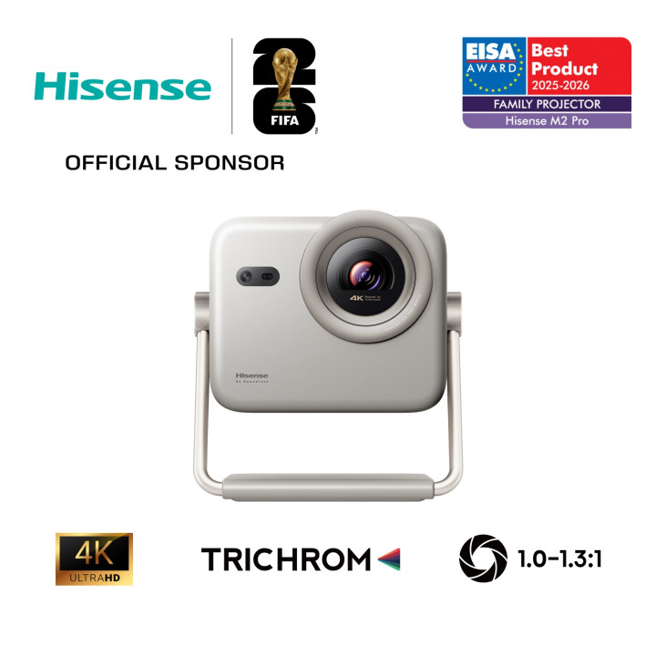 Hisense M2 Pro proyector de película Gris