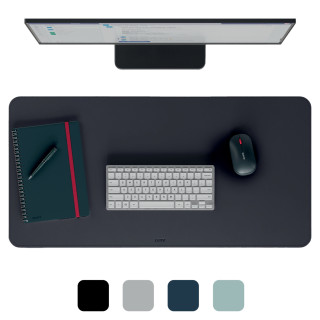 Leitz 53820095 protector de escritorio Cloruro de polivinilo (PVC) Negro