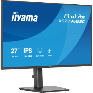 iiyama ProLite XB2796QSC-B1 pantalla para PC 68,6 cm (27") 2560 x 1440 Pixeles Quad HD LED Negro