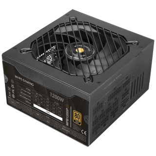 Mars Gaming MPB1200PSI unidad de fuente de alimentación 1200 W Negro